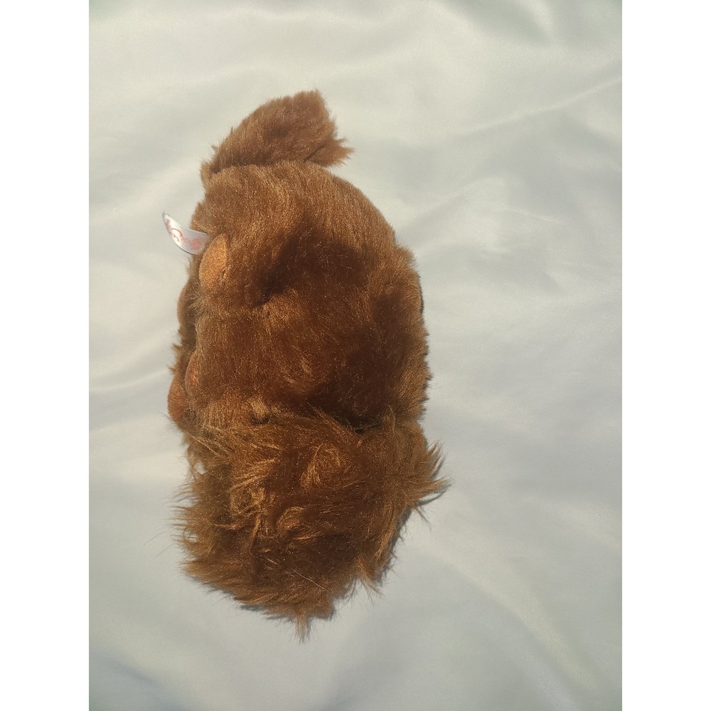 Ty Beanie Babies Duke Secret Life of Pets Brown Shaggy Dog Plush 9 Inches - Picture 10 of 16
